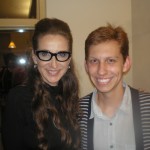 Doncaster Vice President of Design Patricia Clyne with Matthew Hacke