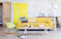 yellow livingroom